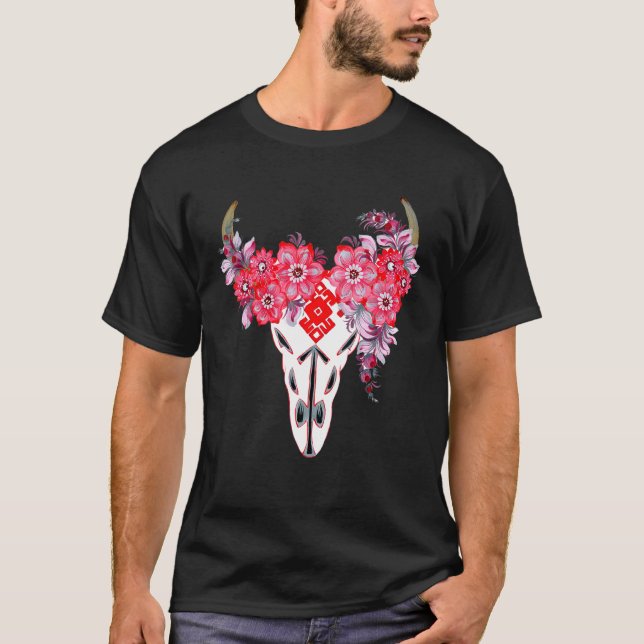 Camiseta Crânio de uma Vaca (Frente)