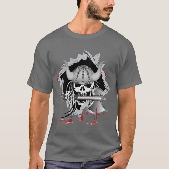 Camiseta Crânio de Viagem (Frente)