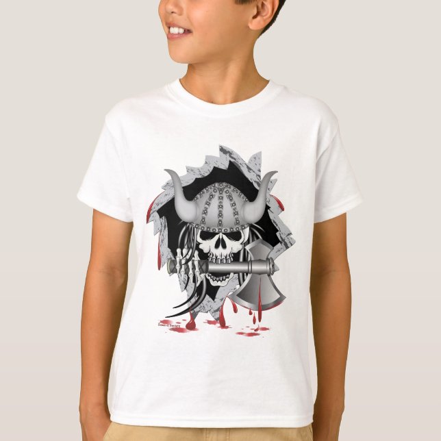 Camiseta Crânio de Viagem (Frente)