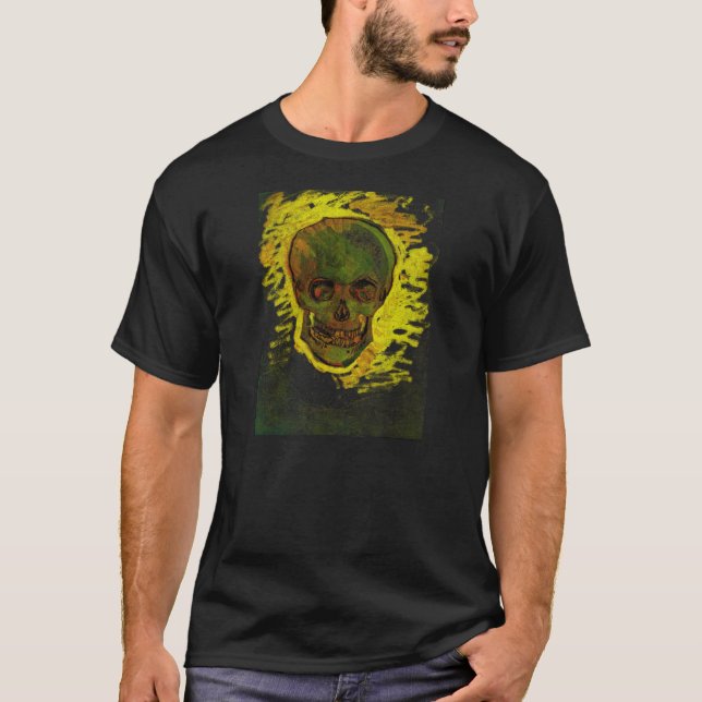 Camiseta Crânio de Vincent van Gogh (Frente)