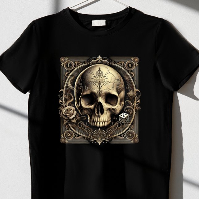 Camiseta crânio de vintage 2.0 (Criador carregado)