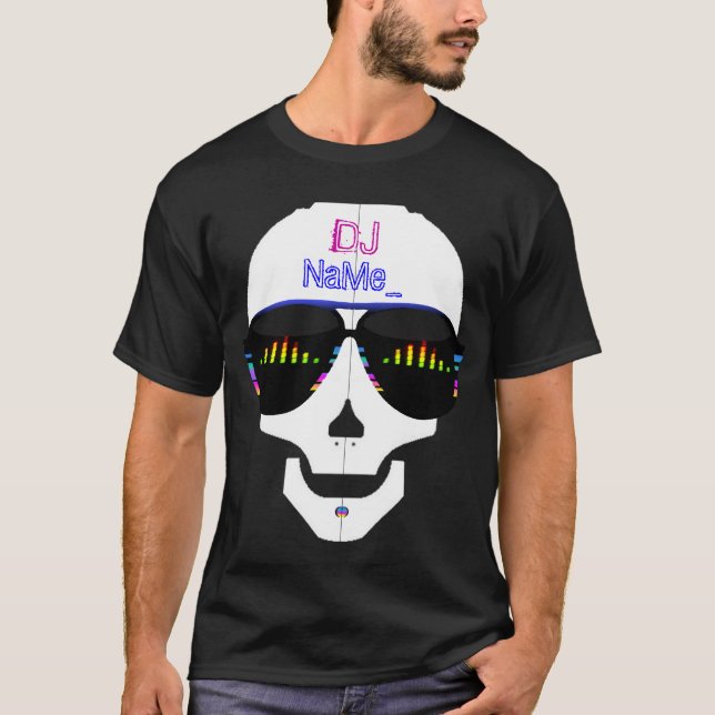 Camiseta Crânio DJ (Frente)
