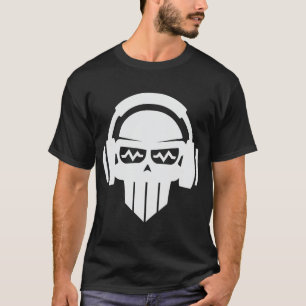 Camiseta Crânio DJ Legal Funky Música Rave Festa Amante de