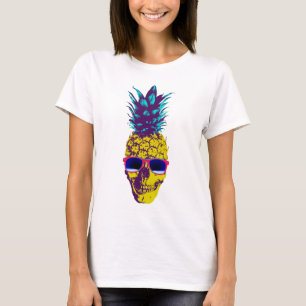 Camiseta Crânio do abacaxi