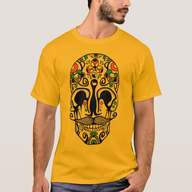 Camiseta Crânio do açúcar (Frente)