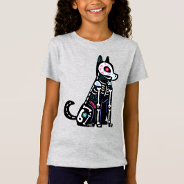 Camiseta Crânio do Açúcar Calavera Cão I