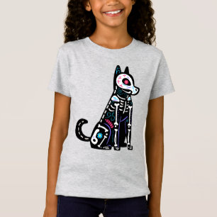 Camiseta Crânio do Açúcar Calavera Cão I