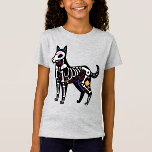 Camiseta Crânio do Açúcar Calavera Cão II