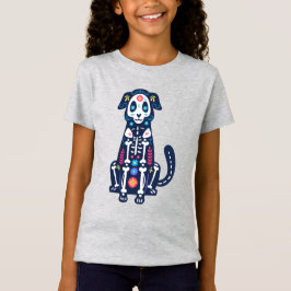 Camiseta Crânio do Açúcar Calavera Cão IV