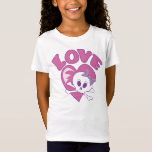 Camiseta Crânio do amor
