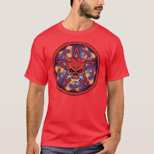 Camiseta Crânio do diabo