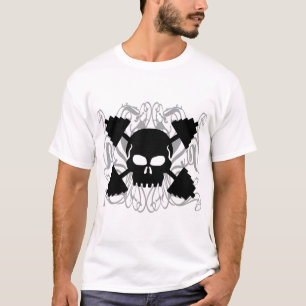 Camiseta Crânio do halterofilismo