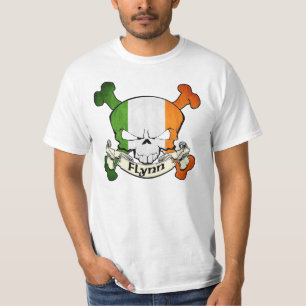 Camiseta Crânio do irlandês de Flynn