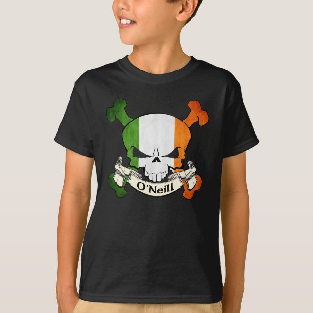 Camiseta Crânio do irlandês de O'Neill (Frente)