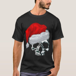 Camiseta Crânio do papai noel