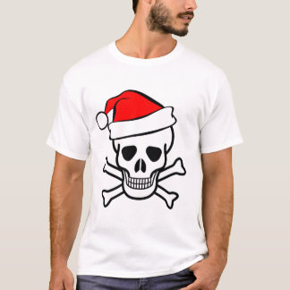 Camiseta Crânio do papai noel