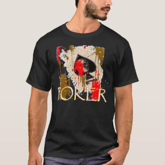CAMISETA CRÂNIO DO PÓQUER