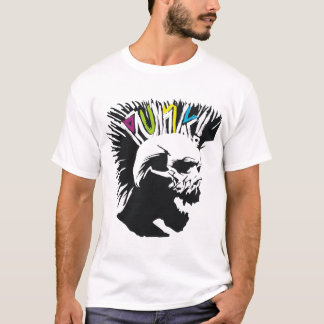 Camiseta Crânio do punk