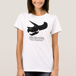 Camiseta Crânio do Triceratops