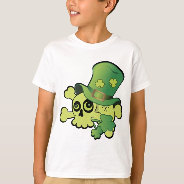 Camiseta Crânio e amrochas (Frente)