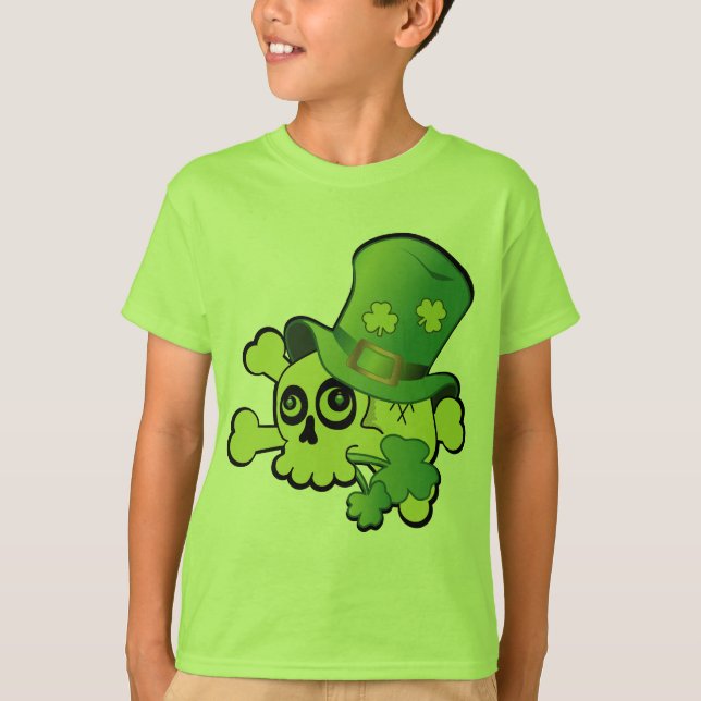 Camiseta Crânio e amrochas (Frente)