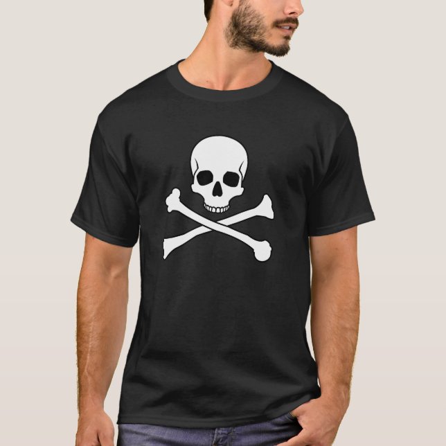 Camiseta Crânio e Crossbones (Frente)