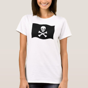 Camiseta Crânio e Crossbones