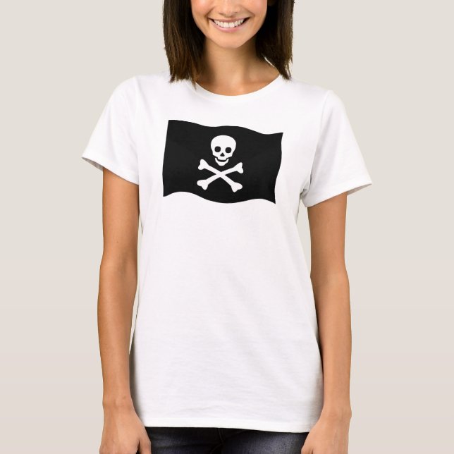 Camiseta Crânio e Crossbones (Frente)