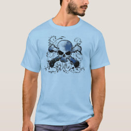Camiseta Crânio e Crossbones