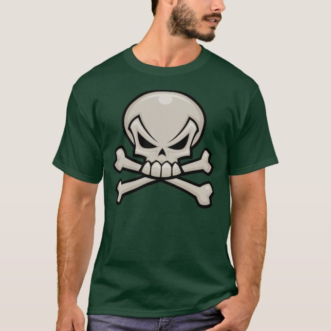 Camiseta Crânio e Crossbones (Frente)