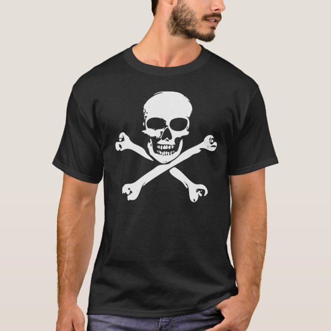 Camiseta Crânio e Crossbones (Frente)