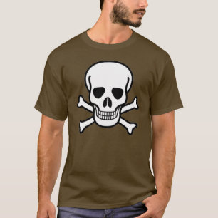 Camiseta Crânio e Crossbones