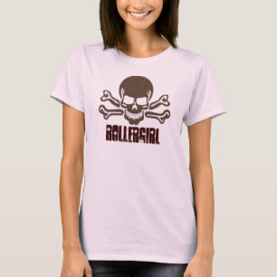 Camiseta crânio e crossbones do impressão do leopardo