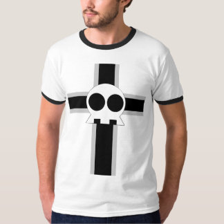 Camiseta Crânio e cruz