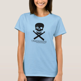 Camiseta Crânio e ganchos