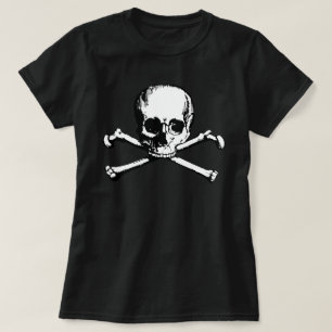 Camiseta Crânio e Ossos Cruzados