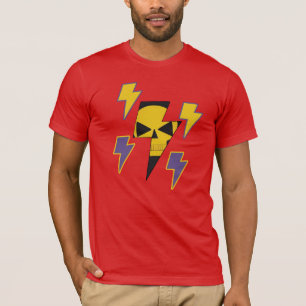 Camiseta Crânio elétrico