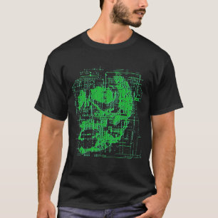 Camiseta Crânio elétrico
