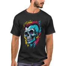 Crânio Fantasia de Roupa de Arte de Grafite