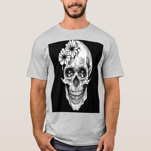 Camiseta Crânio fantasma (Frente)