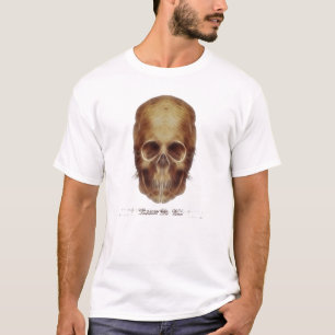 Camiseta Crânio Frac de Leonardo da Vinci