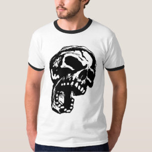 Camiseta Crânio gritando