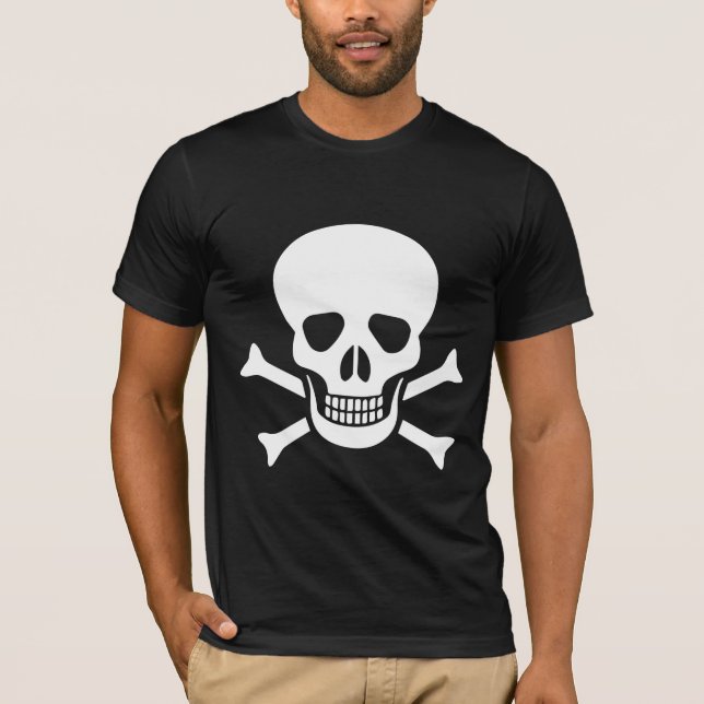Camiseta Crânio humano (Frente)