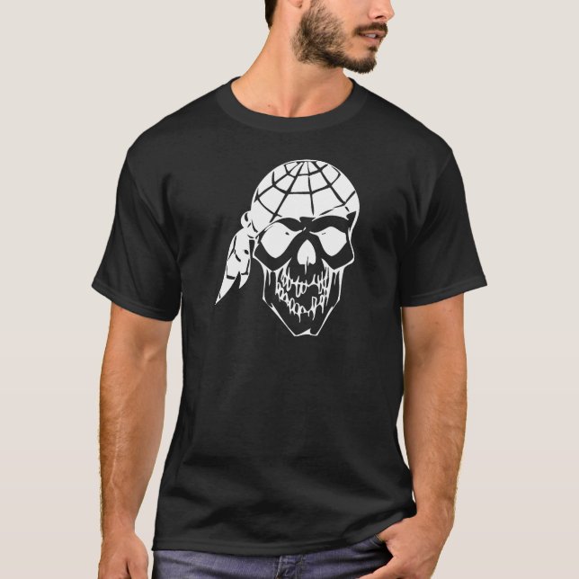 Camiseta Crânio humano (Frente)