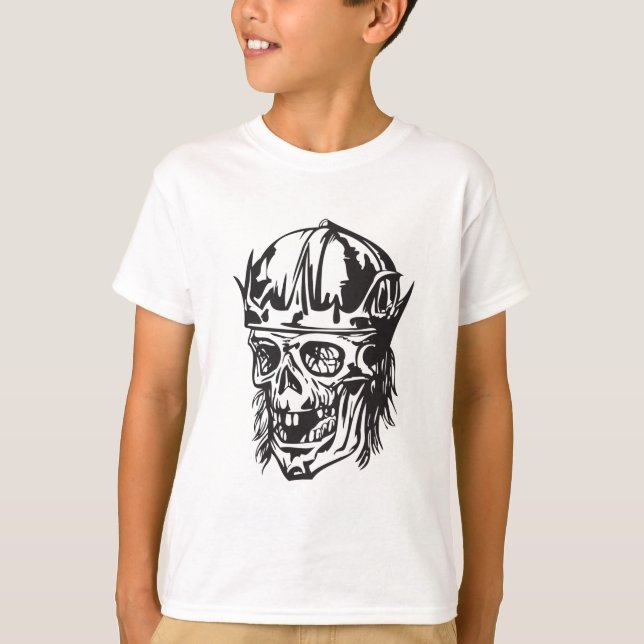 Camiseta Crânio humano 149 (Frente)