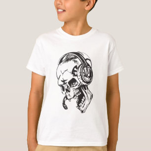 Camiseta Crânio humano 151