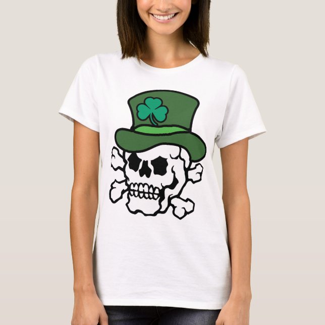 Camiseta Crânio irlandês (Frente)