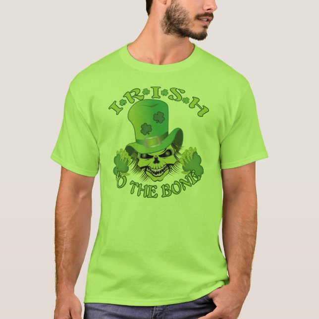 Camiseta Crânio Irlandês (Frente)