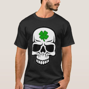 Camiseta Crânio irlandês do orgulho