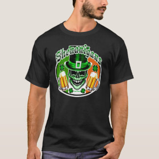 Camiseta Crânio irlandês verde do Leprechaun: Shenanigans 1